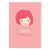 Happy Birthday Little Red Greeting Card - printspace