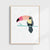 Little Toucan Art Print