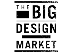 the big design market logo black and white