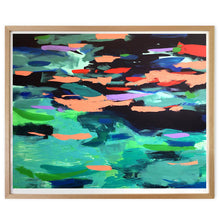 Daydream River Abstract Landscape Art Print - printspace