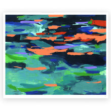 Daydream River Abstract Landscape Art Print - printspace