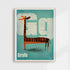 Goodnight Giraffe Poster 50x70cm