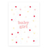 Baby Girl Greeting Card