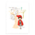 Little Red Greeting Card - printspace