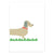Pup Greeting Card - printspace