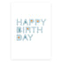 Happy Birthday Grey Greeting Card