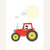 Tractor Art Print