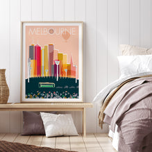 Melbourne III Limited Edition City Print