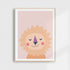 Goodnight Lion Art Print