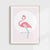 Little Flamingo Art Print
