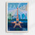 Paris IV (Blue) Limited Edition City Print