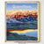 Queenstown art print city print poster Nicholas Girling Printspace 70x100cm Melbourne Australia artist abstract modern new zealand landscape lake mountains