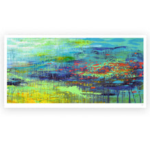 Quiet River abstract landscape art print
