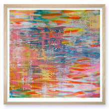 rainbow river Abstract Landscape Art Print nicholas girling printspace