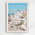 Santorini Limited Edition City Print